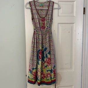 Johnny Was silk dress. Multicolored Size XS